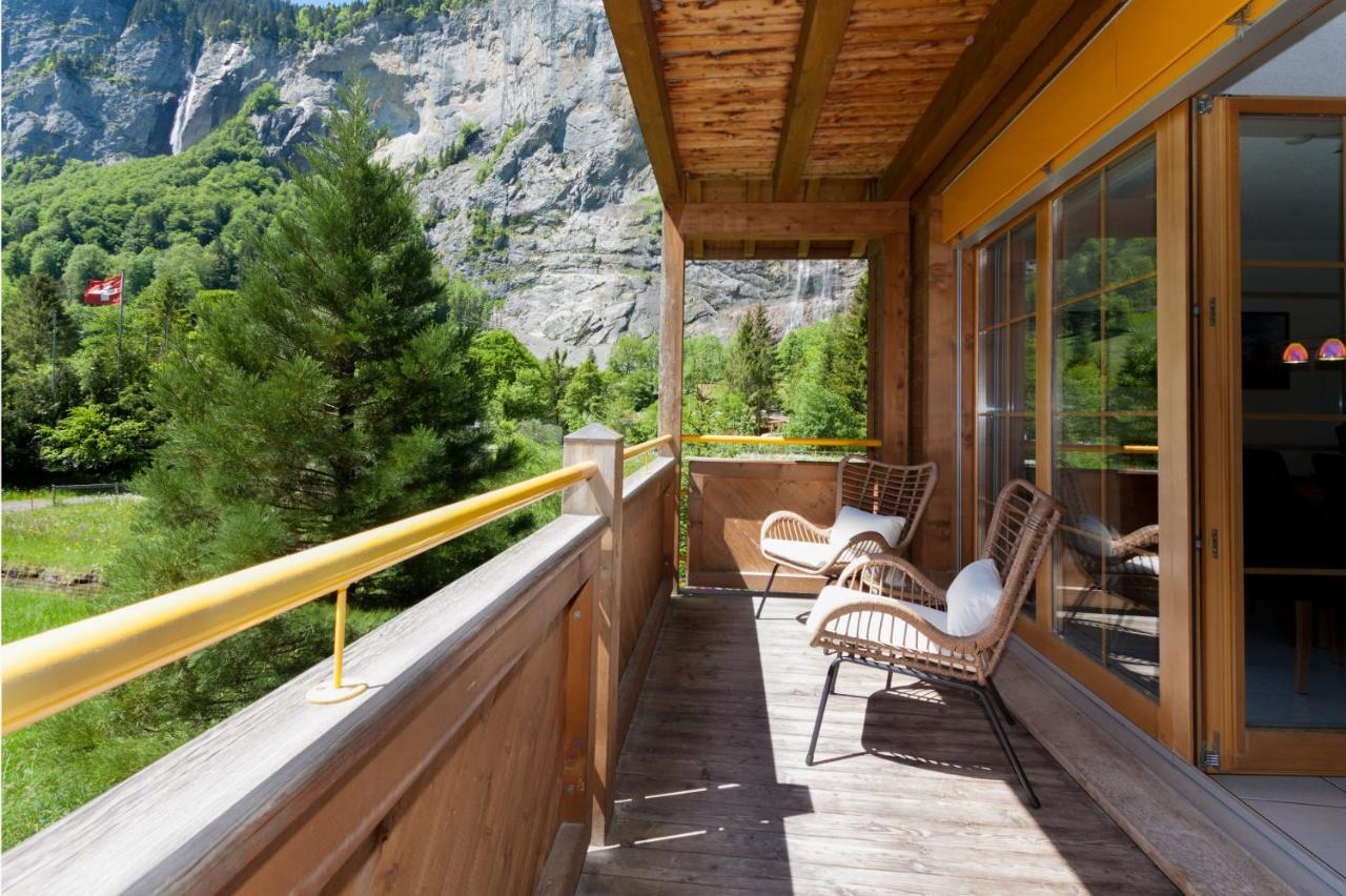 Apartment Arven Lauterbrunnen Buitenkant foto