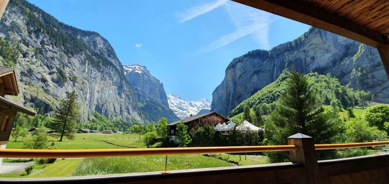 Apartment Arven Lauterbrunnen Buitenkant foto